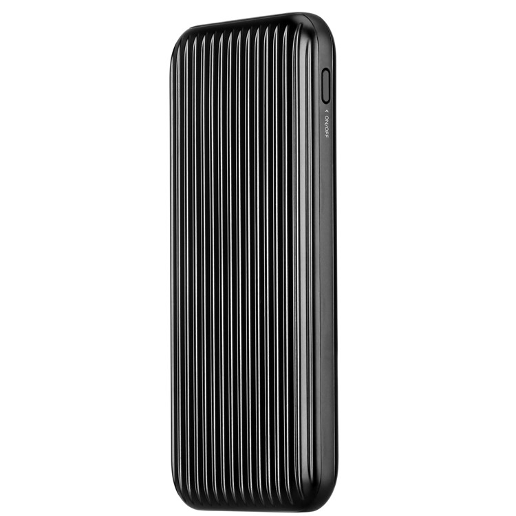 Momax iPower Go Thin 10000mAh Portable Dual USB 2.4A Power Bank - Black-6