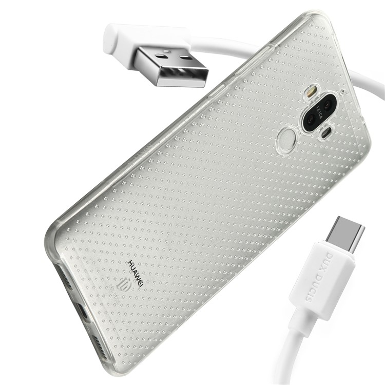 DUX DUCIS Skin Pro 3-in-1 Series for Huawei Mate 9 TPU Phone Cover + Type-C USB Cable + Tempered Glass Screen Film-2