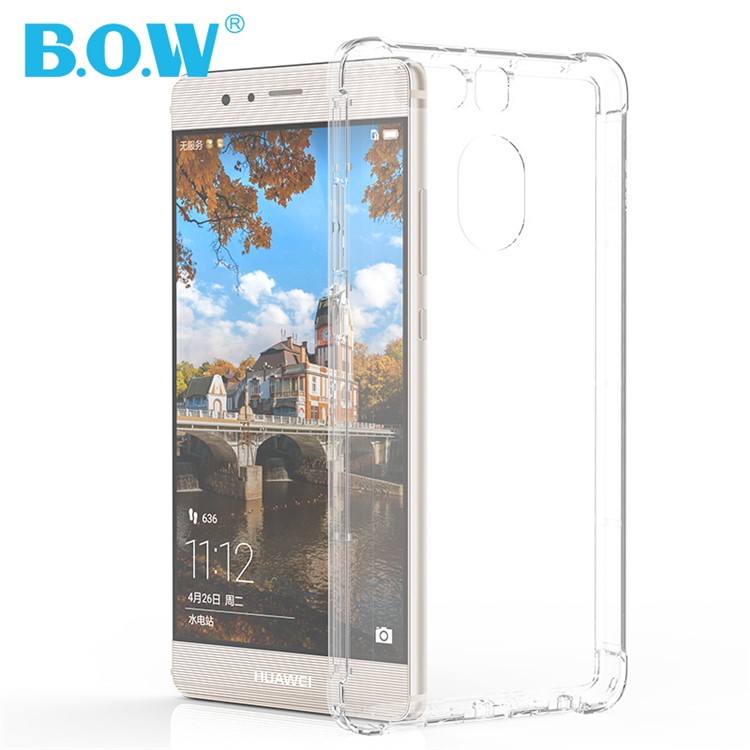 BOW Drop-Proof Clear Soft TPU Case for Huawei P9-1