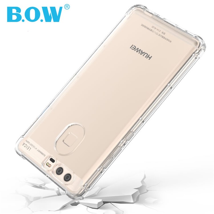 BOW Drop-Proof Clear Soft TPU Case for Huawei P9-11