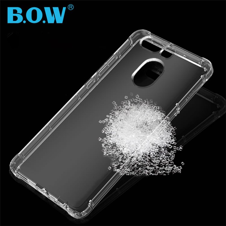 BOW Drop-Proof Clear Soft TPU Case for Huawei P9-12