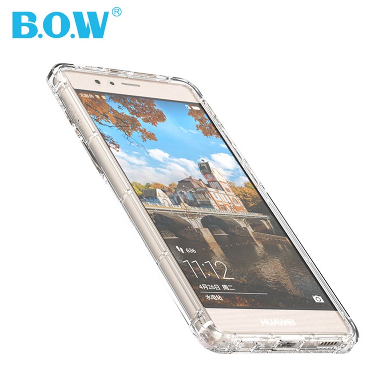 BOW Drop-Proof Clear Soft TPU Case for Huawei P9-2