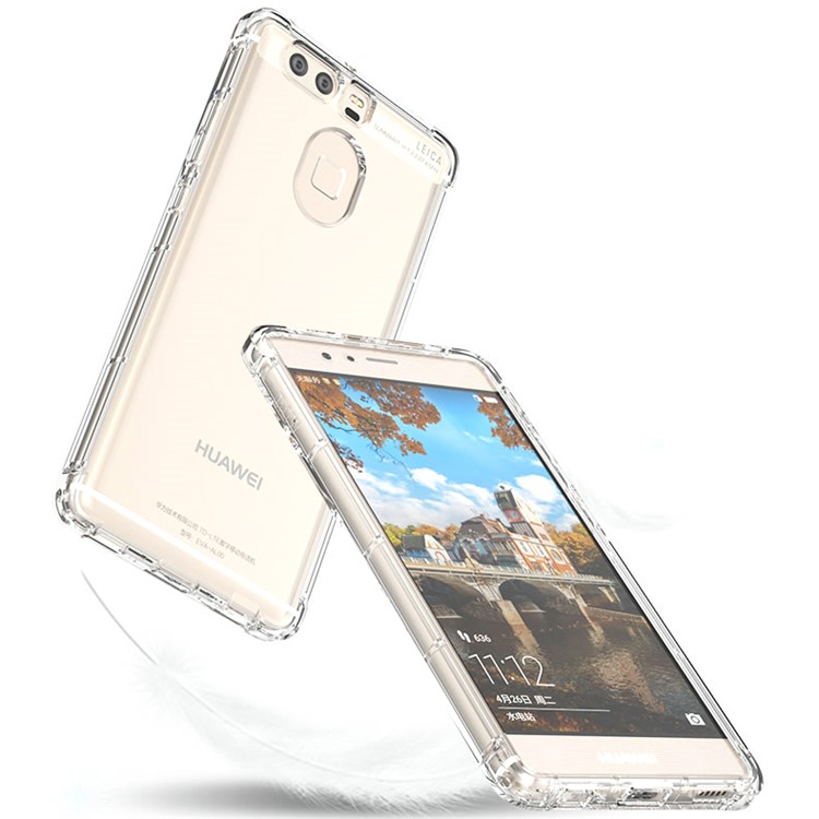 BOW Drop-Proof Clear Soft TPU Case for Huawei P9-7