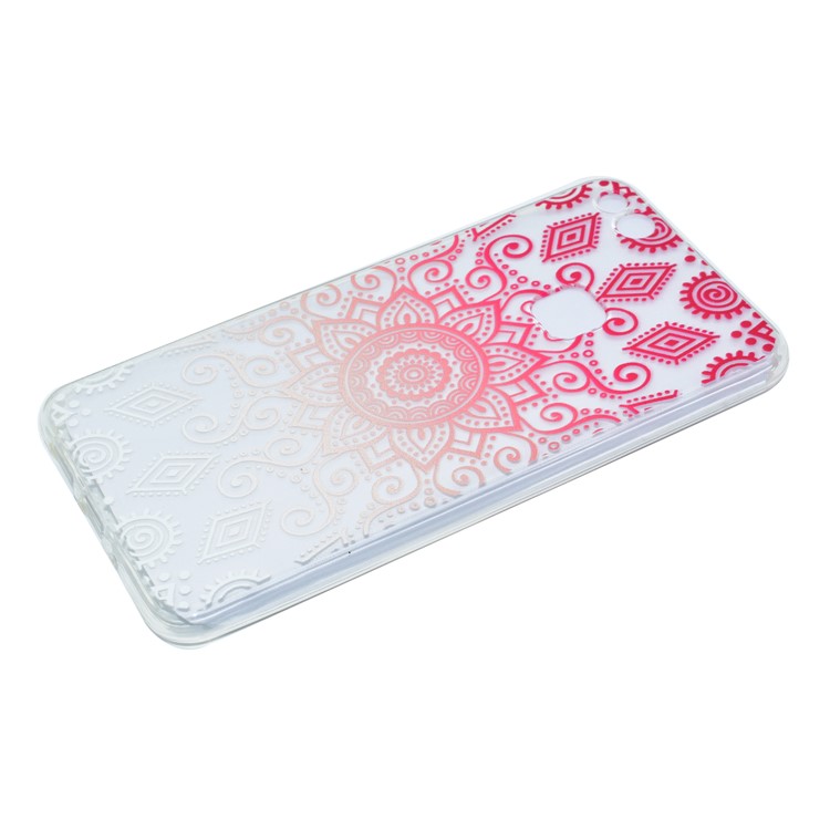 Pattern Printing Soft TPU Back Case for Huawei P10 Lite - Mandala-2