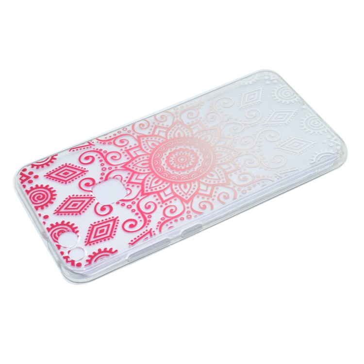 Pattern Printing Soft TPU Back Case for Huawei P10 Lite - Mandala-3