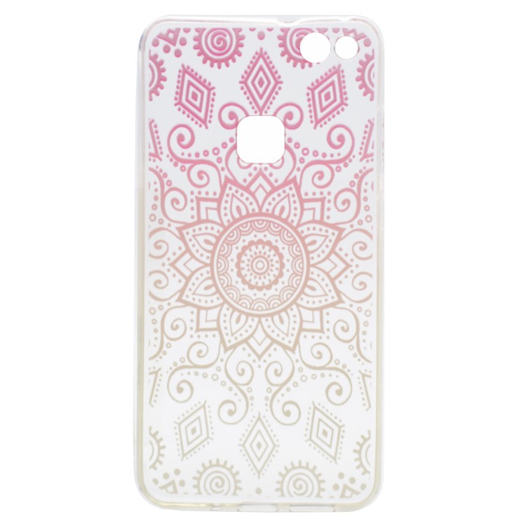 Pattern Printing Soft TPU Back Case for Huawei P10 Lite - Mandala-4