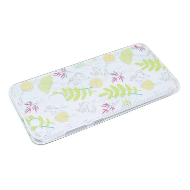 Printing Pattern TPU Gel Case Cover for Huawei P10 Lite - Plants-3
