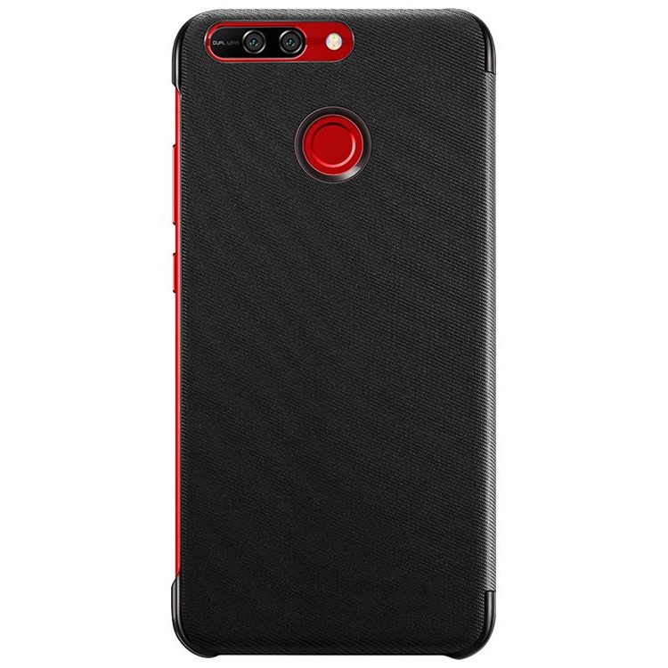 HUAWEI Full View Window Smart Leather Case for Huawei Honor 8 Pro / Honor V9 - Black-5