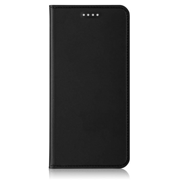Card Holder PU Leather Stand Cell Phone Case for Huawei P10 - Black-9