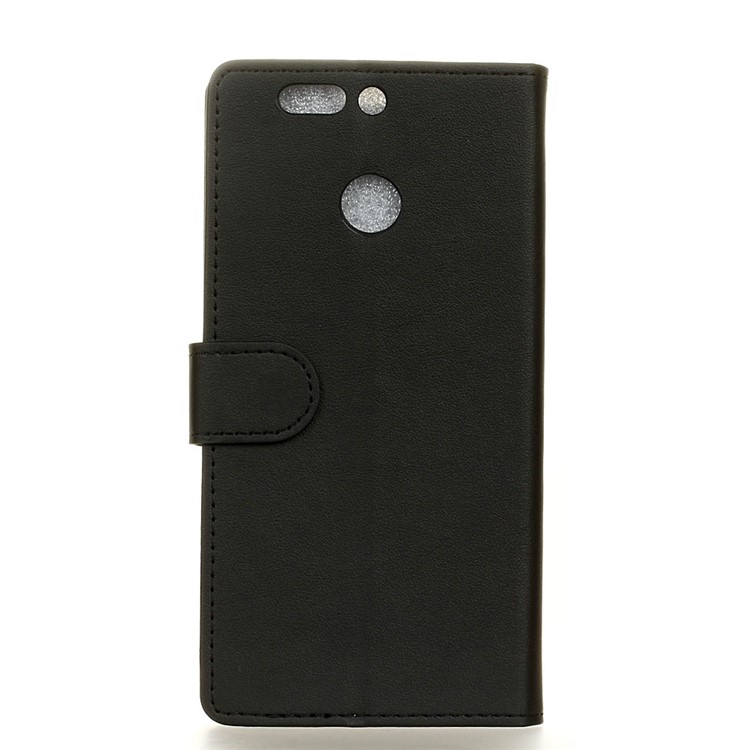 Wallet Leather Stand Case for Honor 8 Pro / Honor V9 - Black-3