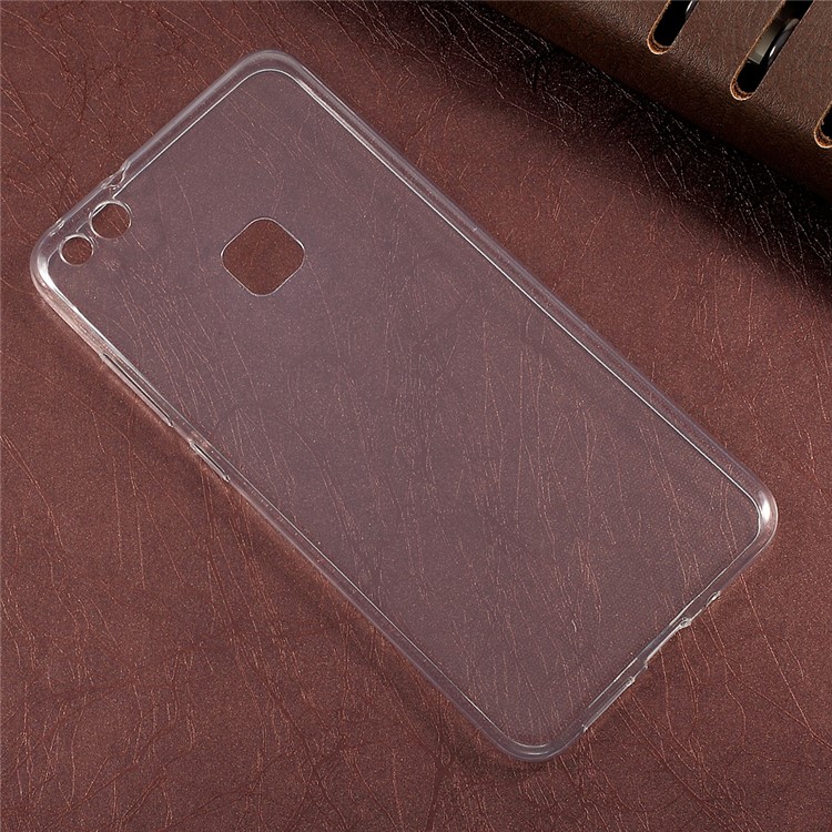 Ultrathin 0.6mm TPU Cell Phone Case for Huawei P10 Lite - Transparent-2
