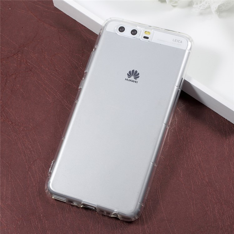 For Huawei P10 Plus Drop-proof Clear TPU Mobile Phone Cover-1