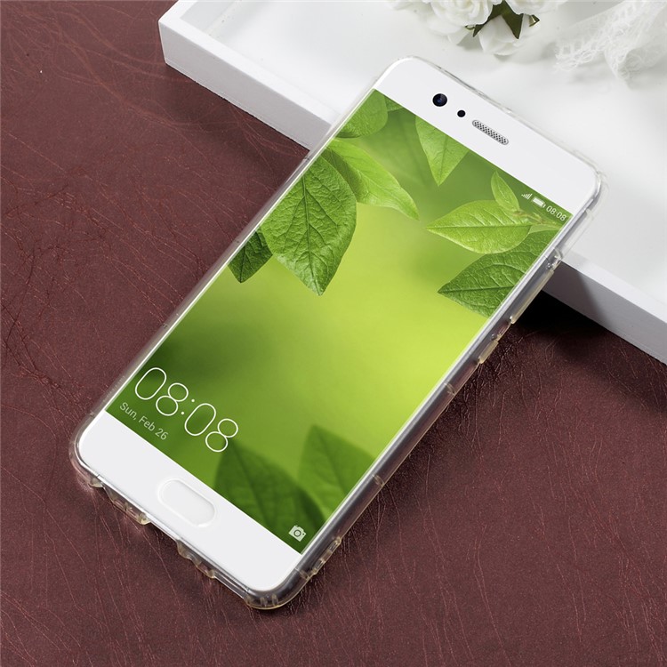 For Huawei P10 Plus Drop-proof Clear TPU Mobile Phone Cover-2