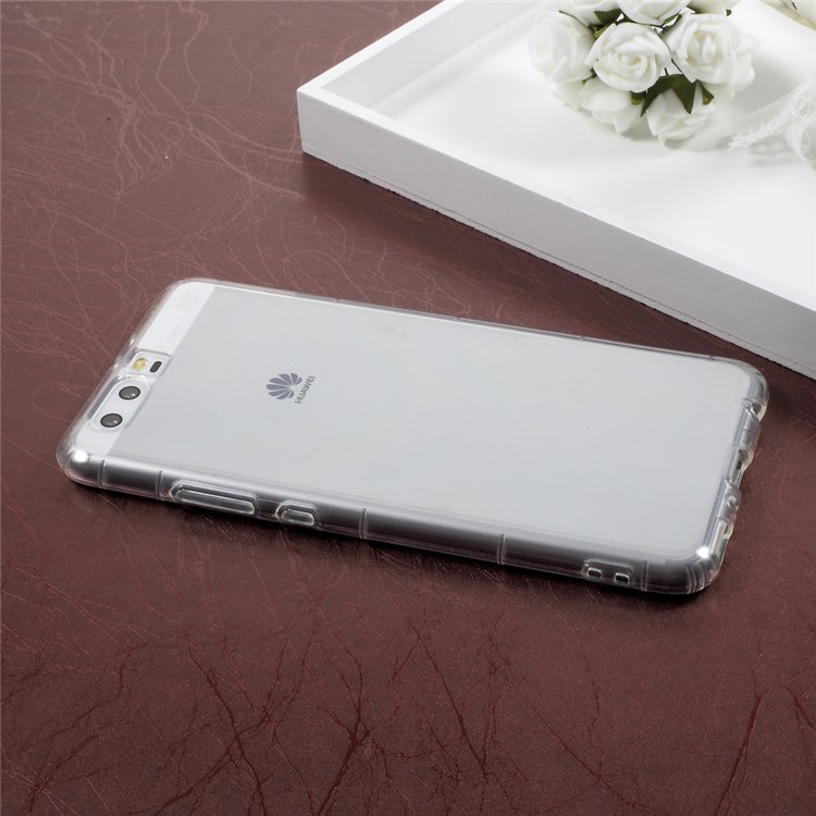 For Huawei P10 Plus Drop-proof Clear TPU Mobile Phone Cover-4