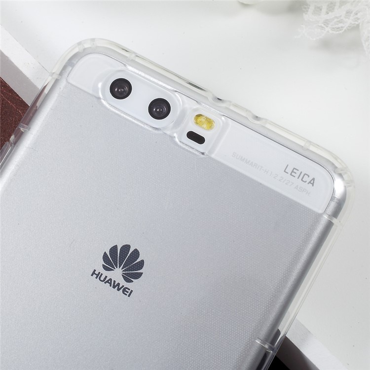 For Huawei P10 Plus Drop-proof Clear TPU Mobile Phone Cover-5