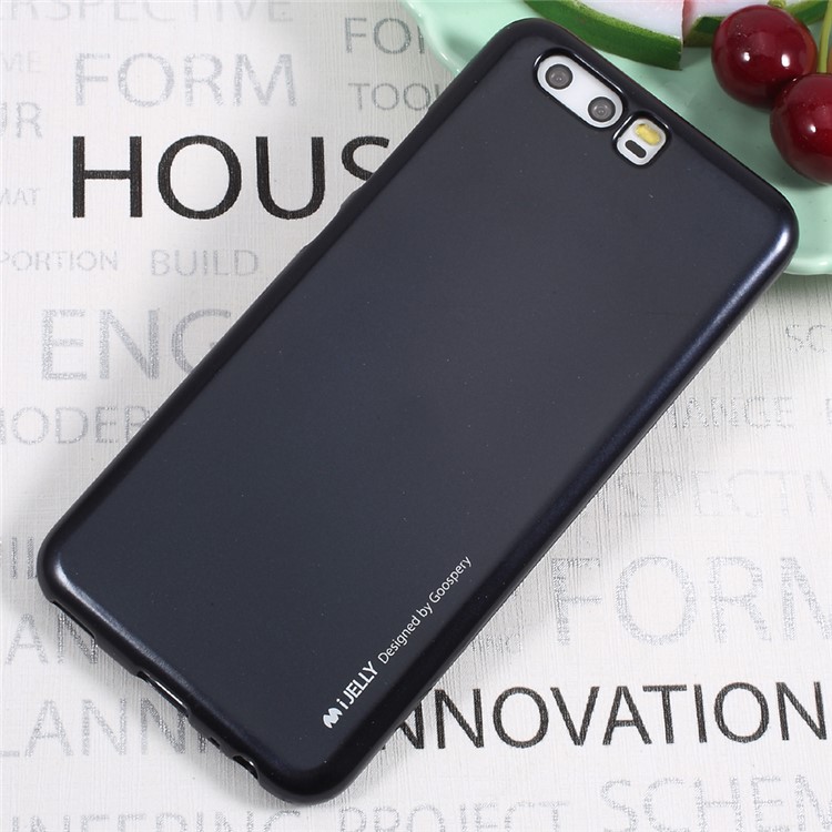 MERCURY GOOSPERY i JELLY Metallic TPU Case Cover for Huawei P10 Plus - Black-1