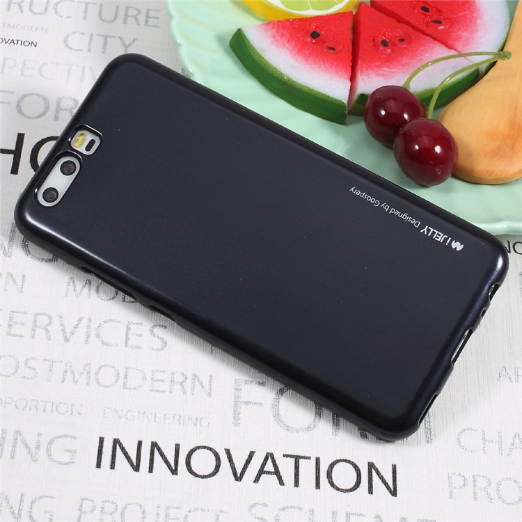 MERCURY GOOSPERY i JELLY Metallic TPU Case Cover for Huawei P10 Plus - Black-3