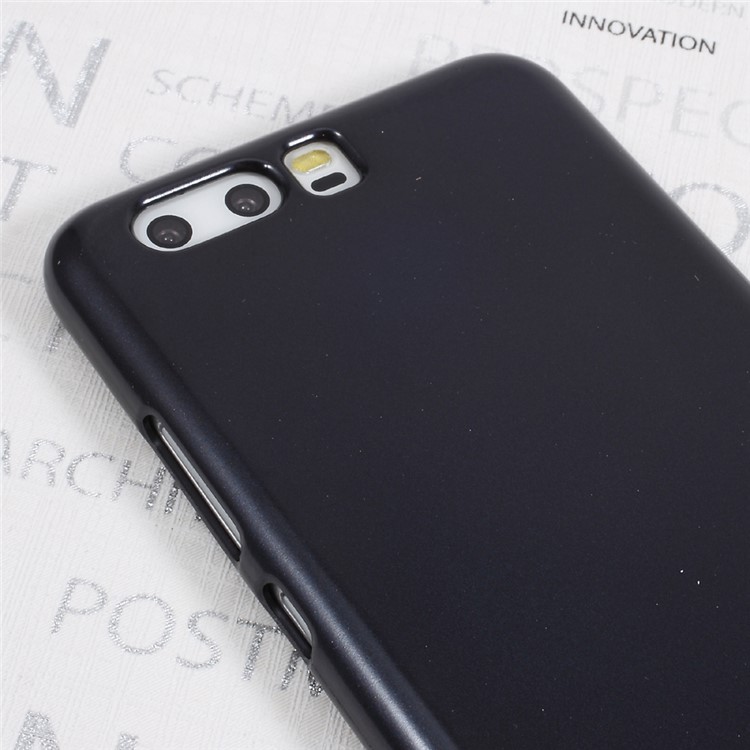MERCURY GOOSPERY i JELLY Metallic TPU Case Cover for Huawei P10 Plus - Black-4