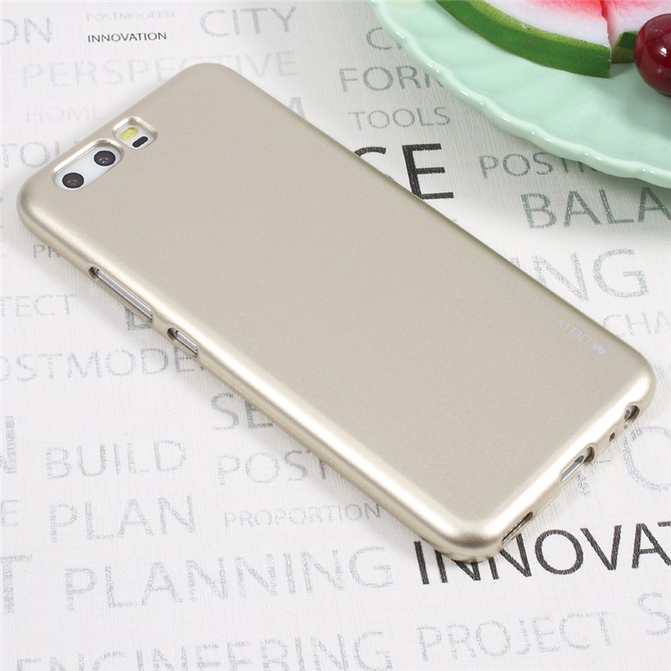 MERCURY GOOSPERY i JELLY Metallic TPU Mobile Shell for Huawei P10 Plus - Gold-3