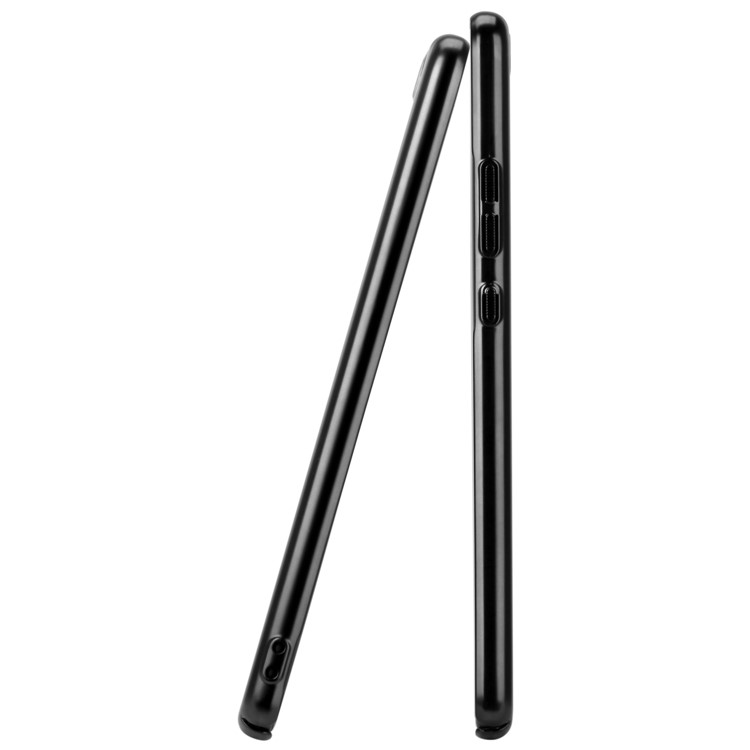 MOMAX Plating Matte Metallic PC Wrapped Back Case for Huawei P10 - Black-7