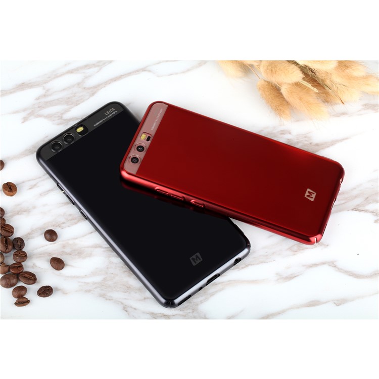 MOMAX Plating Matte Metallic PC Phone Shell for Huawei P10 Plus - Black-12