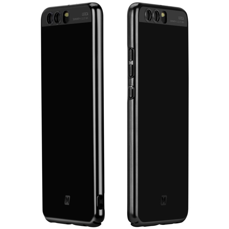 MOMAX Plating Matte Metallic PC Phone Shell for Huawei P10 Plus - Black-4