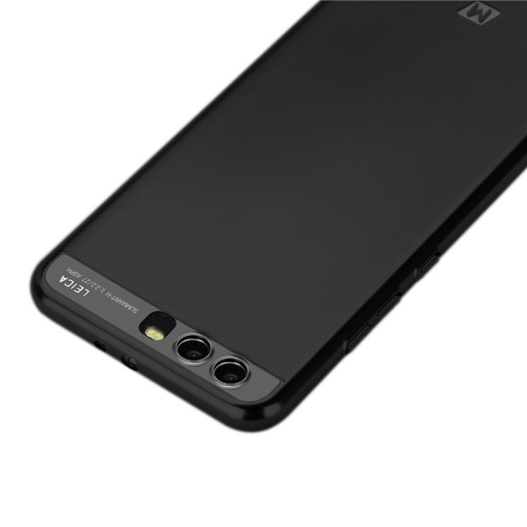 MOMAX Plating Matte Metallic PC Phone Shell for Huawei P10 Plus - Black-8