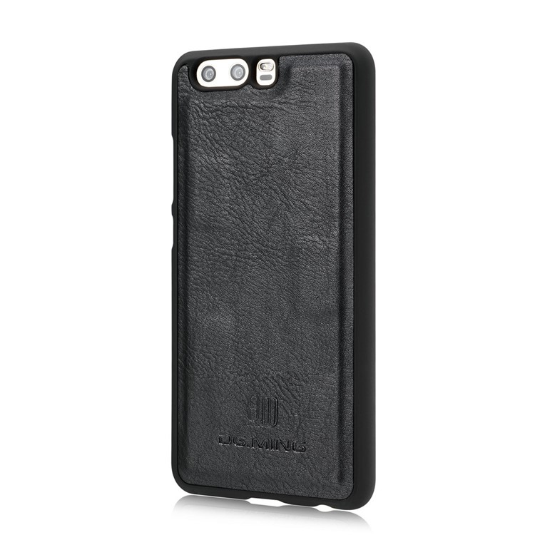 DG.MING for Huawei P10 Movable Inner Shell + Split Leather Wallet Case - Black-6