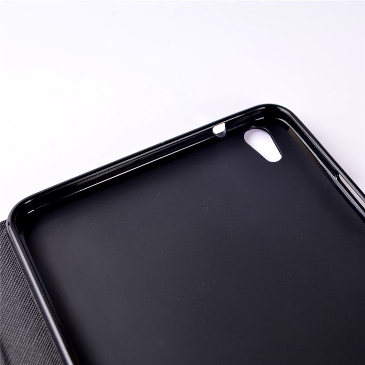 Patterned Card Holder Leather Stand Case for Huawei Honor Pad 2 - Galaxy LOVE-8