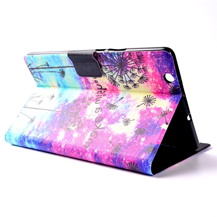 For Huawei MediaPad M3 8.4 Patterned Card Slots Stand Case Accessory - Dandelion-11