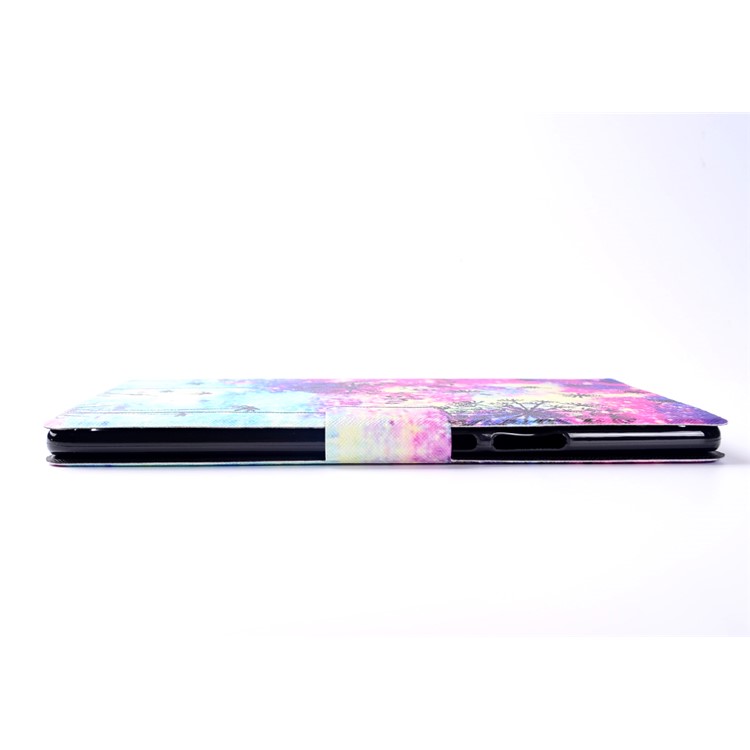 For Huawei MediaPad M3 8.4 Patterned Card Slots Stand Case Accessory - Dandelion-4