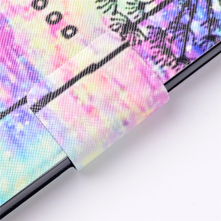For Huawei MediaPad M2 Lite 10.1 Pattern Printing Card Slots Leather Stand Case Accessory - Dandelion-7