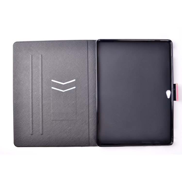 Pattern Printing Leather Card Slots Flip Case Stand for Huawei MediaPad M2 10.0 - Feather and Be Free-4