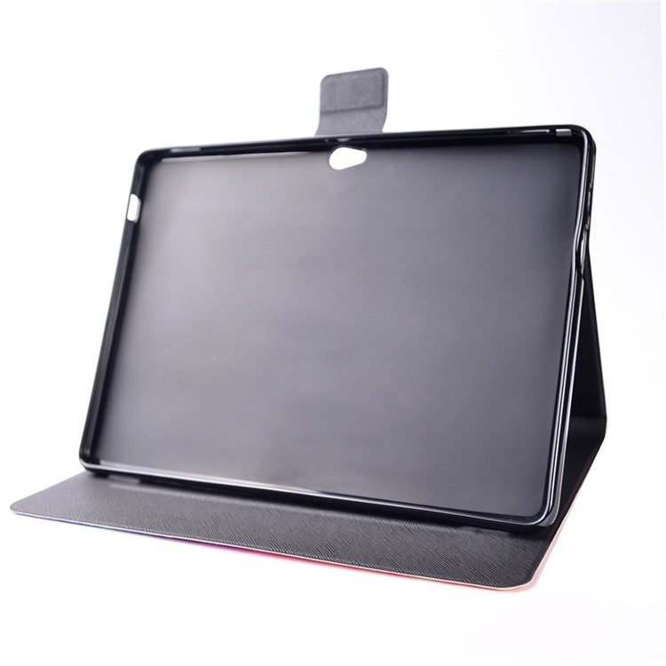 Pattern Printing Leather Card Slots Flip Case Stand for Huawei MediaPad M2 10.0 - Feather and Be Free-8