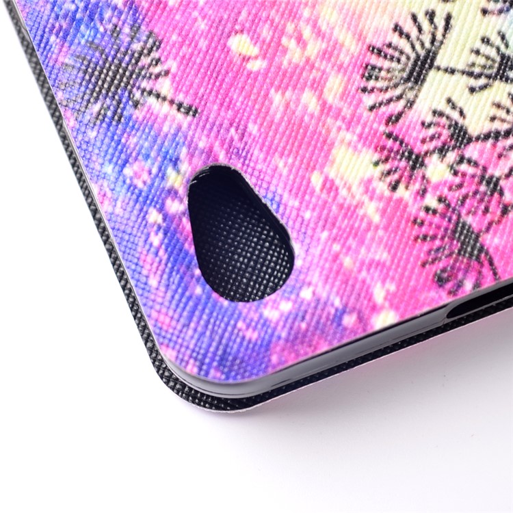 For Huawei MediaPad M2 8.0 Patterned Card Slots Leather Stand Case Accessory - Dandelion-11
