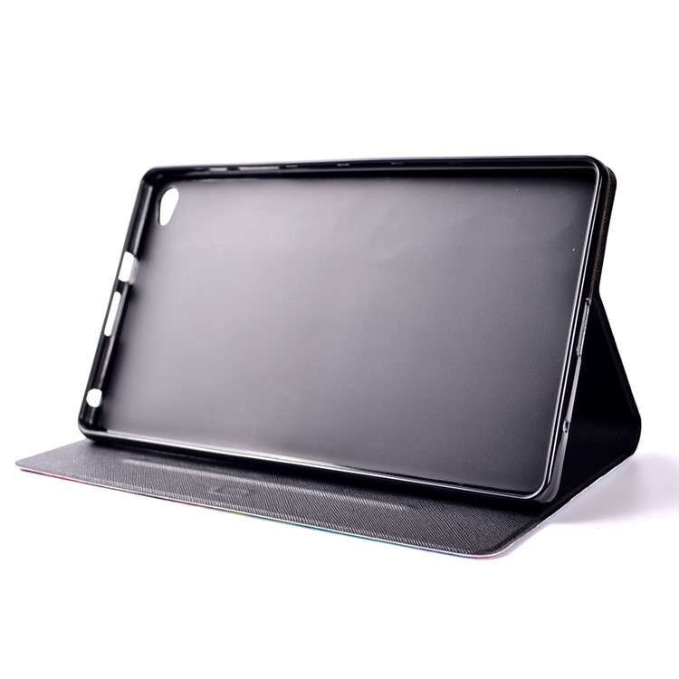 For Huawei MediaPad M2 8.0 Patterned Card Slots Leather Stand Case Accessory - Dandelion-8