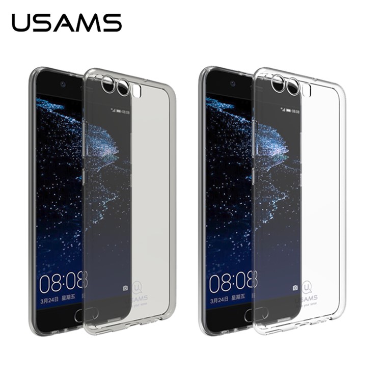 USAMS Primary Color Series Clear Soft TPU Case for Huawei P10 - Transparent-2
