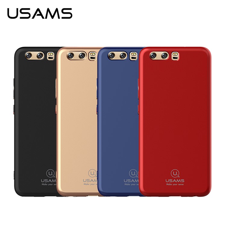 USAMS Rubberized TPU Ultra-thin Mobile Case for Huawei P10 - Black-2