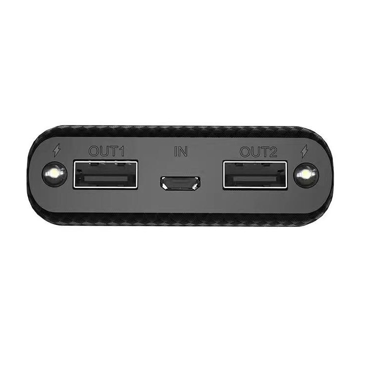 HOCO Mige LCD Power Bank 20000mAh Dual USB Charger for Samsung Huawei Etc (B20A-20000) - Black-5