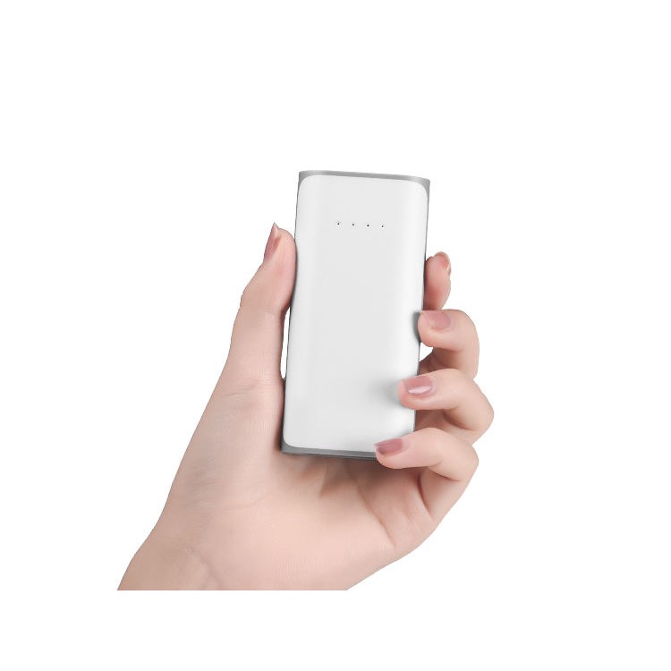 HOCO Tiny Concave Pattern Mobile Power Bank 5200mAh (B21-5200) - White-2