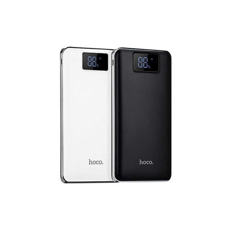 HOCO B23B-20000 3-Port USB 20000mAh Flowed Portable Battery Charger for Samsung S8 etc. - Black-3