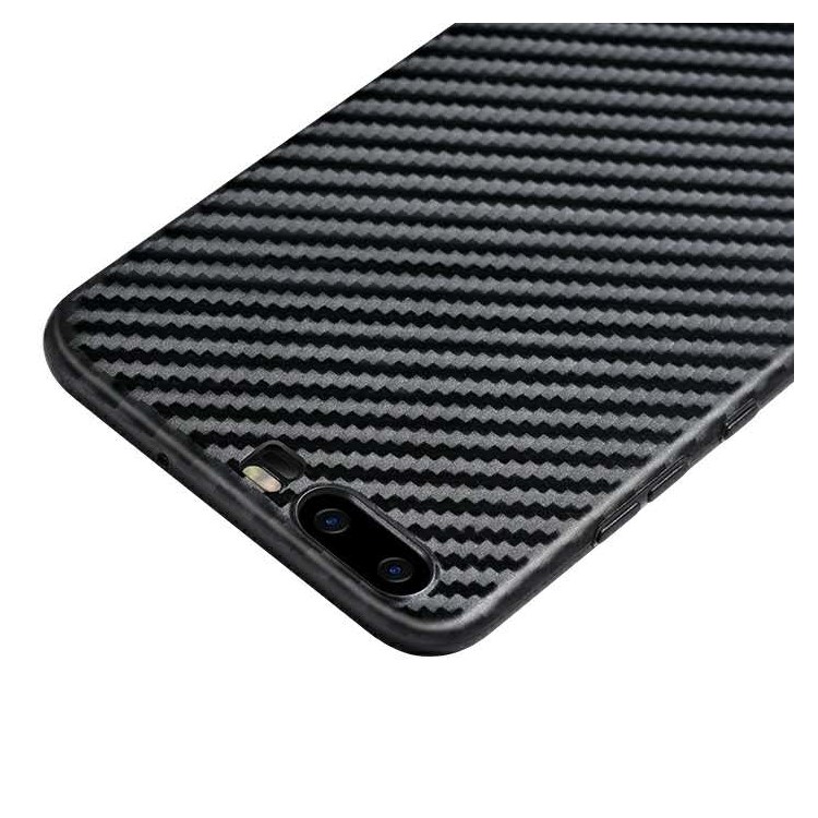 HOCO Carbon Fiber Texture Soft TPU Protective Cover for Huawei P10 - Black-2