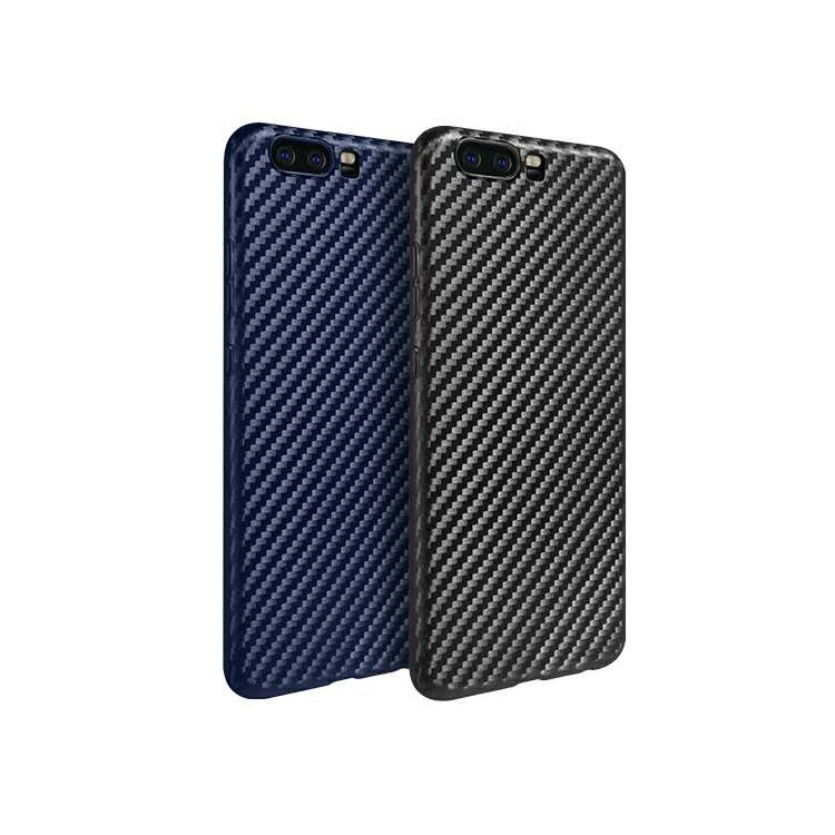 HOCO Carbon Fiber Texture Soft TPU Protective Cover for Huawei P10 - Black-5