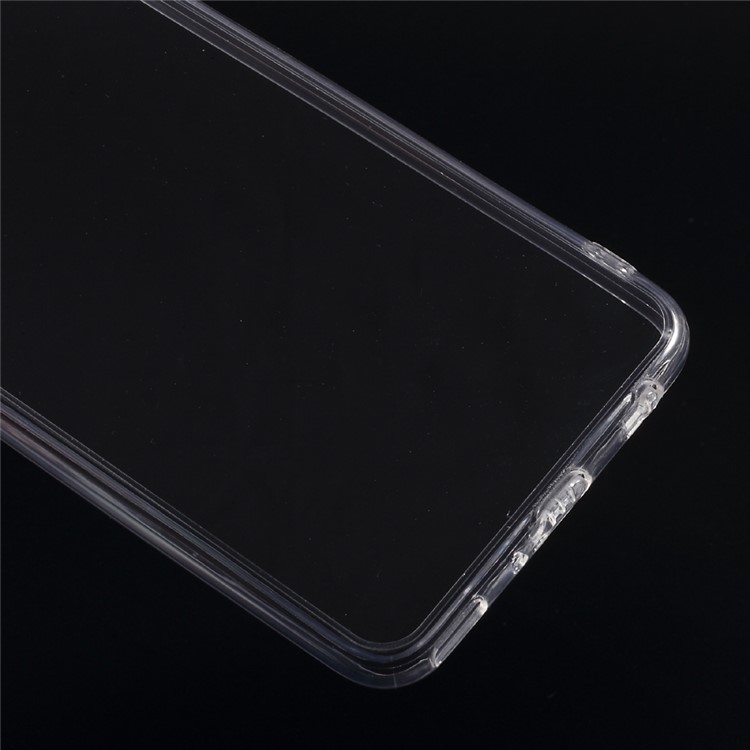 Hybrid Acrylic Back Cover + TPU Edge Combo Case for Huawei P10 Plus - Transparent-5