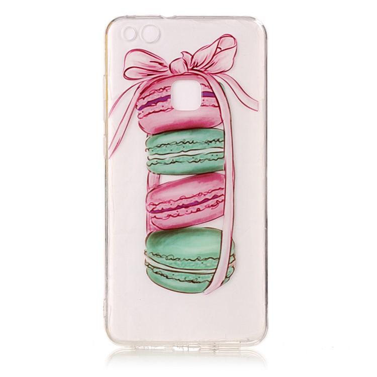 Pattern Printing IMD TPU Gel Case for Huawei P10 Lite - Macaroon Pattern-2