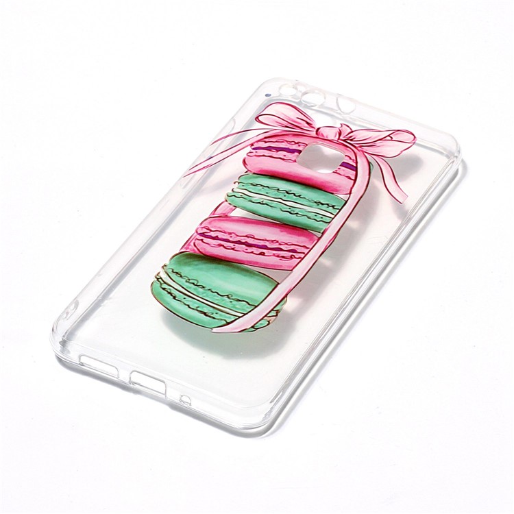 Pattern Printing IMD TPU Gel Case for Huawei P10 Lite - Macaroon Pattern-3