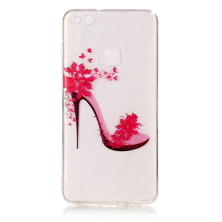 Pattern Printing IMD TPU Cell Phone Case for Huawei P10 Lite - High-heeled Shoe-2