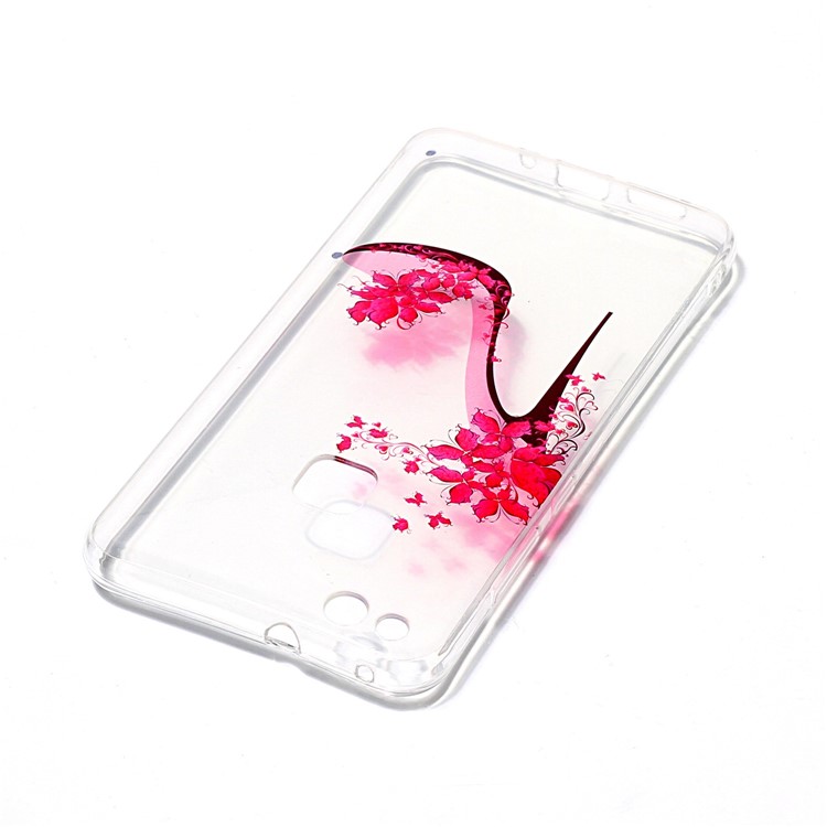 Pattern Printing IMD TPU Cell Phone Case for Huawei P10 Lite - High-heeled Shoe-4