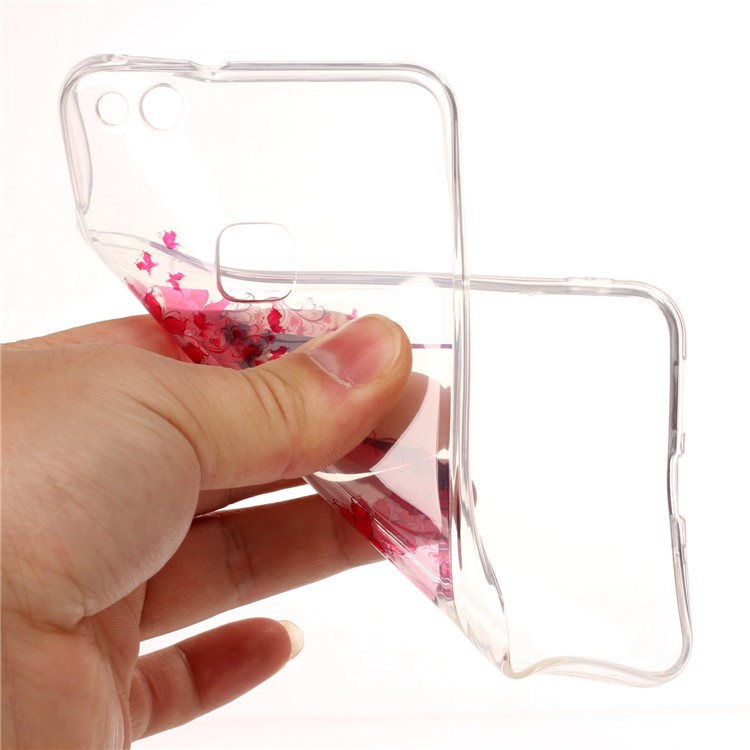 Pattern Printing IMD TPU Cell Phone Case for Huawei P10 Lite - High-heeled Shoe-5