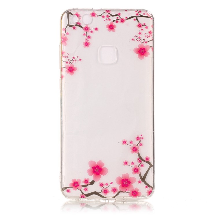 Pattern Printing IMD TPU Cover Case for Huawei P10 Lite - Flowers Pattern-2